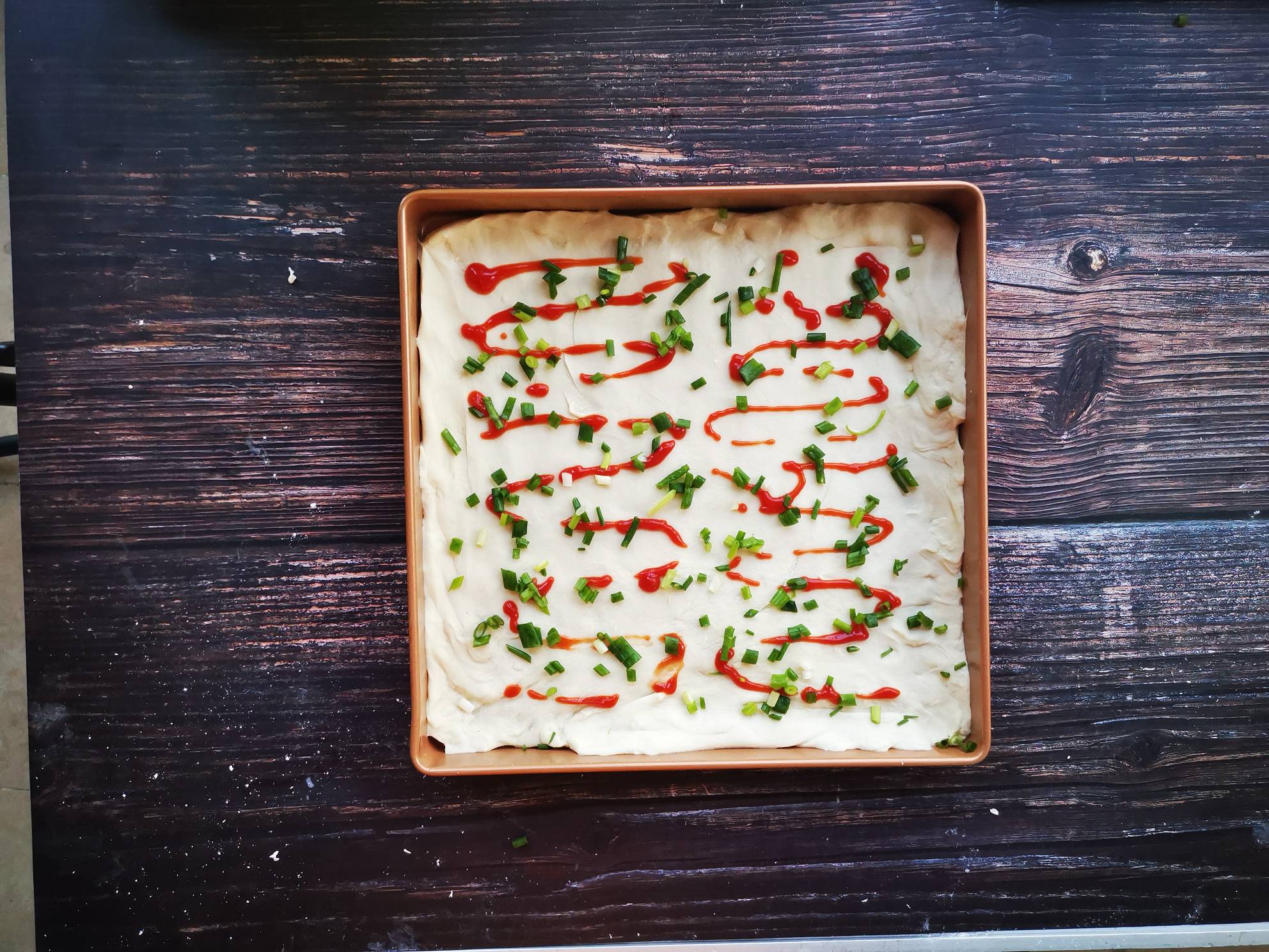 Tomato Sauce Scallion Scones recipe