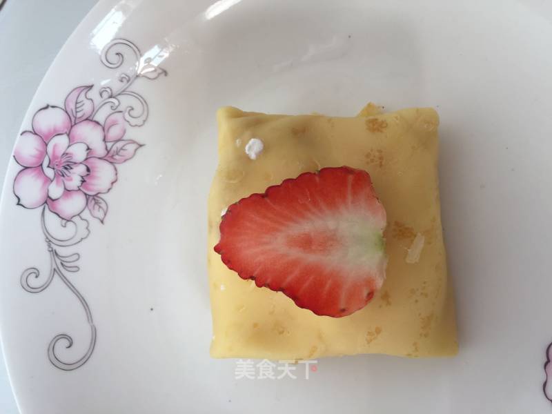 Strawberry Ban Poke (dianbing File) recipe