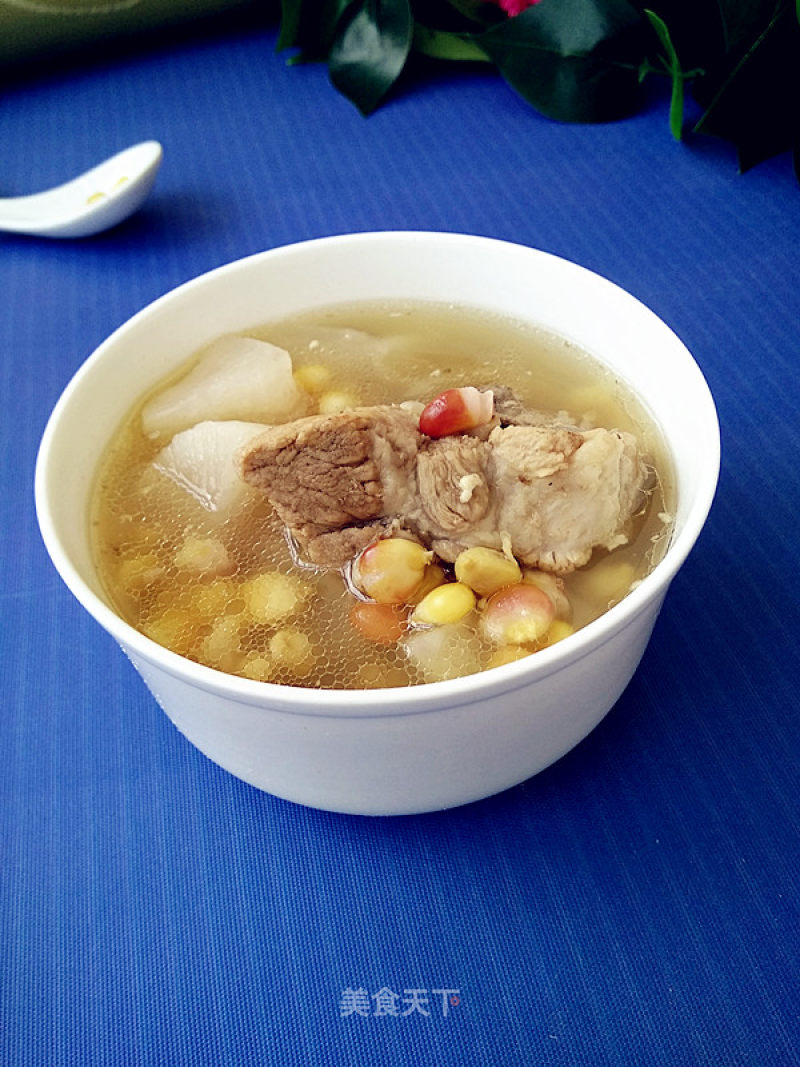 Radish Pork Ribs Soup recipe