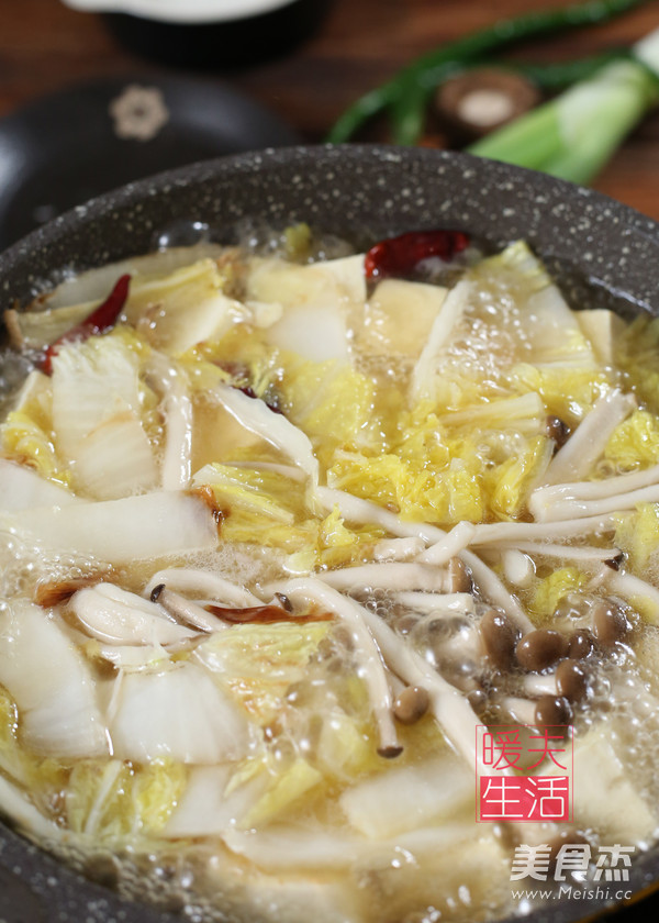 Cabbage Tofu Soup recipe