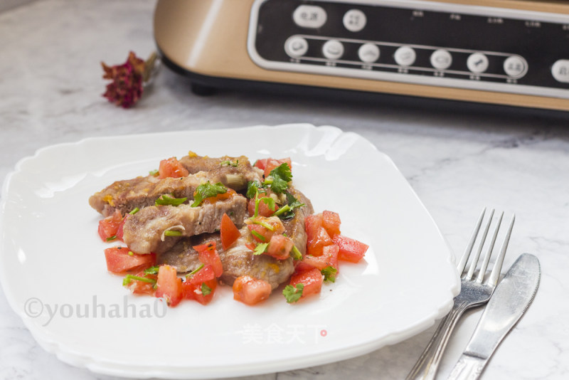 #东岭牛肉机# Sauteed Plum Meat recipe