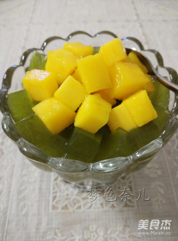 Mango Matcha Jelly recipe