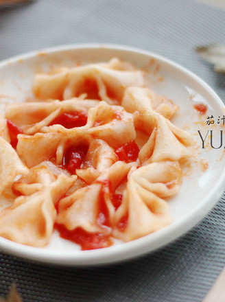 Butterfly Noodles in Tomato Sauce recipe