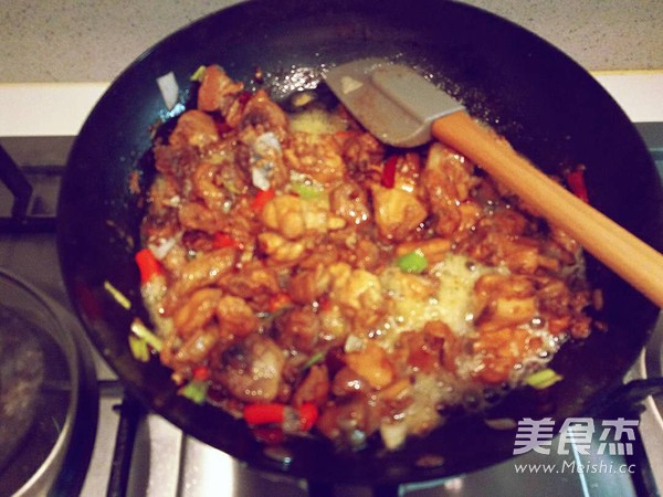 Spicy Fried Penglai Chicken recipe