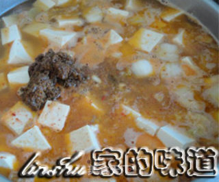 Spicy Cabbage Tofu Soup recipe