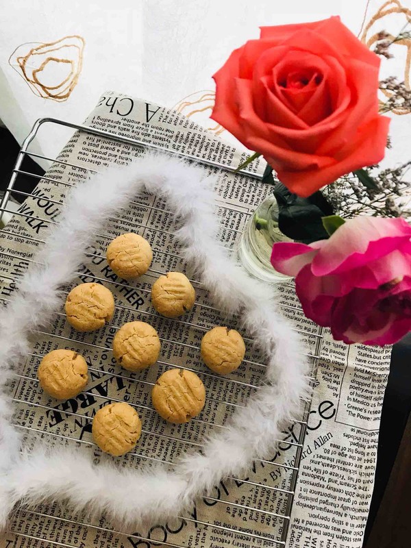 Quick Hand Cookies—peanut Butter Shortbread Cookies recipe