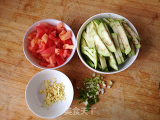 Two Eggplants Meet ------ Stir-fried Eggplant with Tomato recipe