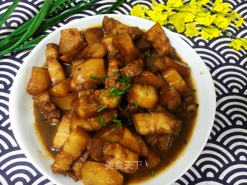 Radish Roasted Pork recipe
