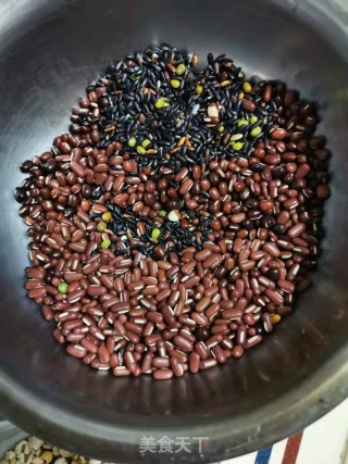 Double Red and Black Rice Porridge recipe