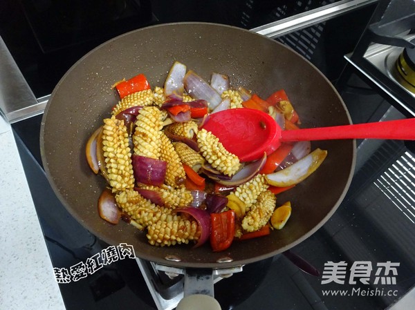 Sauce Fried Squid Roll recipe