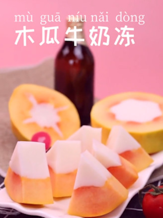 Papaya Milk Jelly recipe