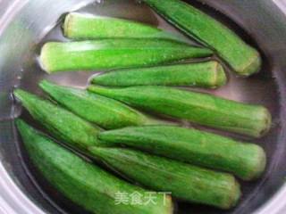 Healthy Double Heroes --- Cold Jellyfish Okra recipe