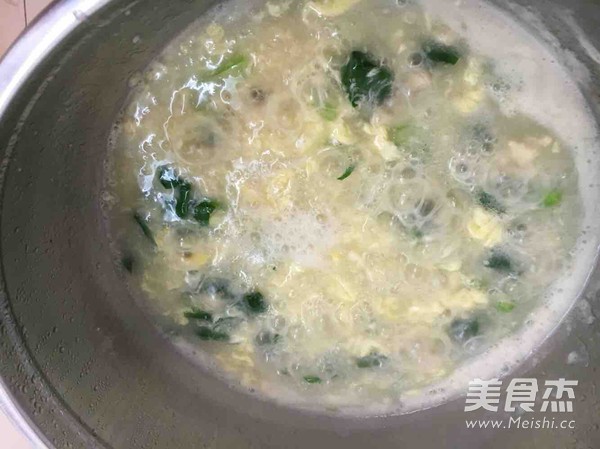 Vegetable and Egg Lump Soup recipe