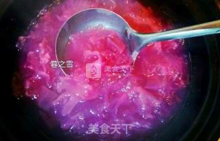 Purple Sweet Potato and Tremella Soup recipe