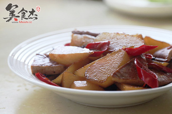 White Radish Roasted Dried Bean Curd recipe