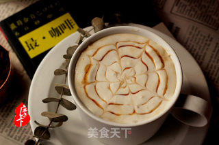 #东岭意式咖啡机试# The Hot Coffee in The Coffee Shop [caramel Macchiato] recipe