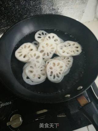Hot and Sour Crispy Lotus Root Slices recipe