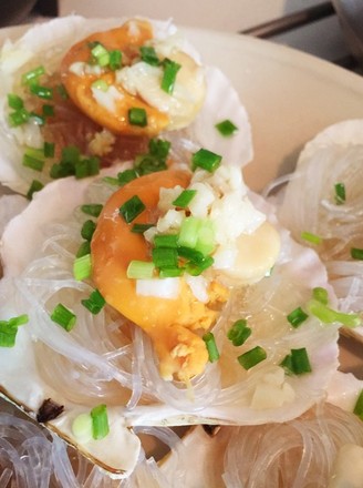 Steamed Scallops with Garlic Black Bean Sauce