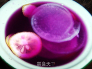 Give The Radish A Gorgeous Transformation-lemon Sweet and Sour Radish recipe