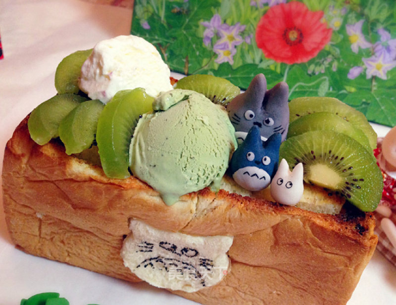 [honey Thick Toast] Totoro の Cool Summer recipe