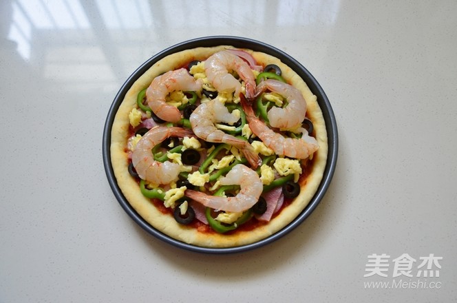 Seafood Pizza recipe