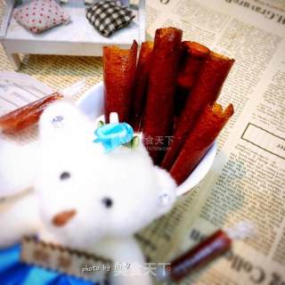 Hawthorn Rolls (fruit Dan Skin) recipe