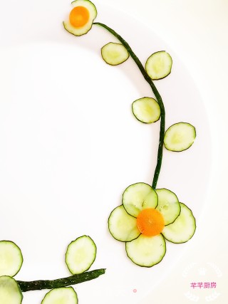 Cucumber Carrot Fancy Placing recipe