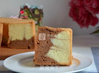 Two-color Chiffon Cake recipe