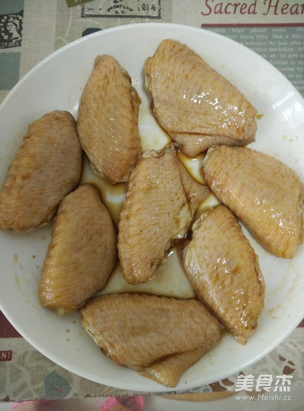 Microwave Roasted Chicken Wings recipe