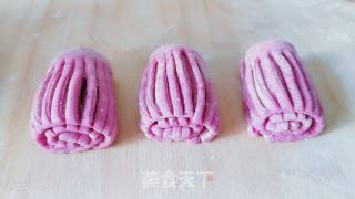 Red Pitaya Steamed Buns recipe