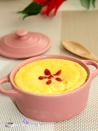 Chicken Golden Steamed Egg Custard recipe