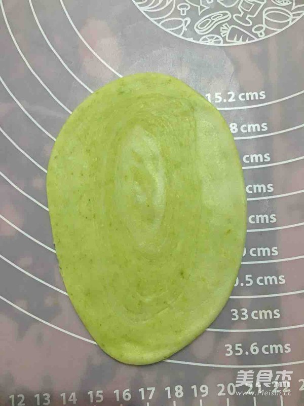 Egg Yolk Crisp, Matcha Red Bean Crisp recipe