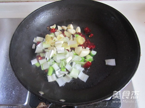 Kung Pao Chicken with Pleurotus Eryngii recipe