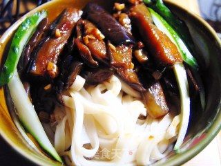 Fish-flavored Eggplant Noodles in One Meal recipe