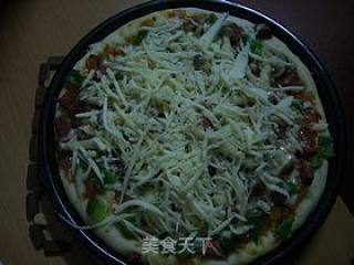 Beef and Mushroom Pizza recipe