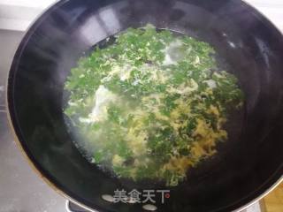 Chrysanthemum Brain Egg Soup recipe