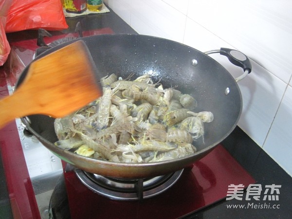 Cantonese Braised Fried Shrimp recipe