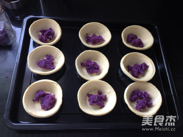 Purple Sweet Potato Tart recipe