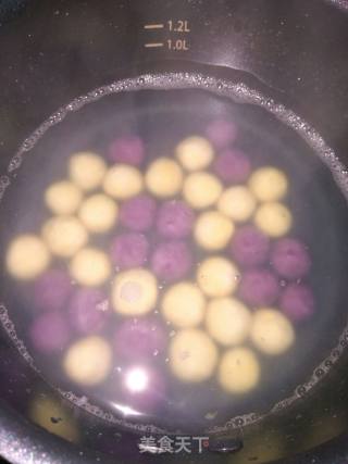 #御寒美食#――two-color Glutinous Rice Balls recipe