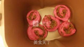 Dongling Wheat Whirlwind Dragon Fruit Rose Toast recipe