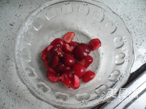 Cherry Cocoa Butter Cake recipe