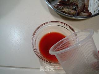 Private Kitchen "garlic Sweet and Spicy Braised Prawns" recipe