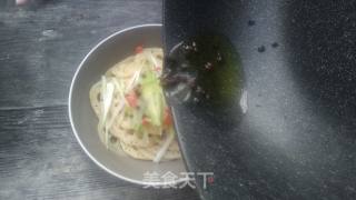 Sliced Lotus Root with Scallion Oil recipe