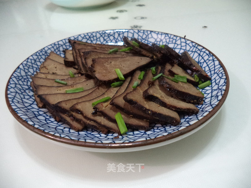 Beef-flavored Cured Pork Liver--oven Version recipe