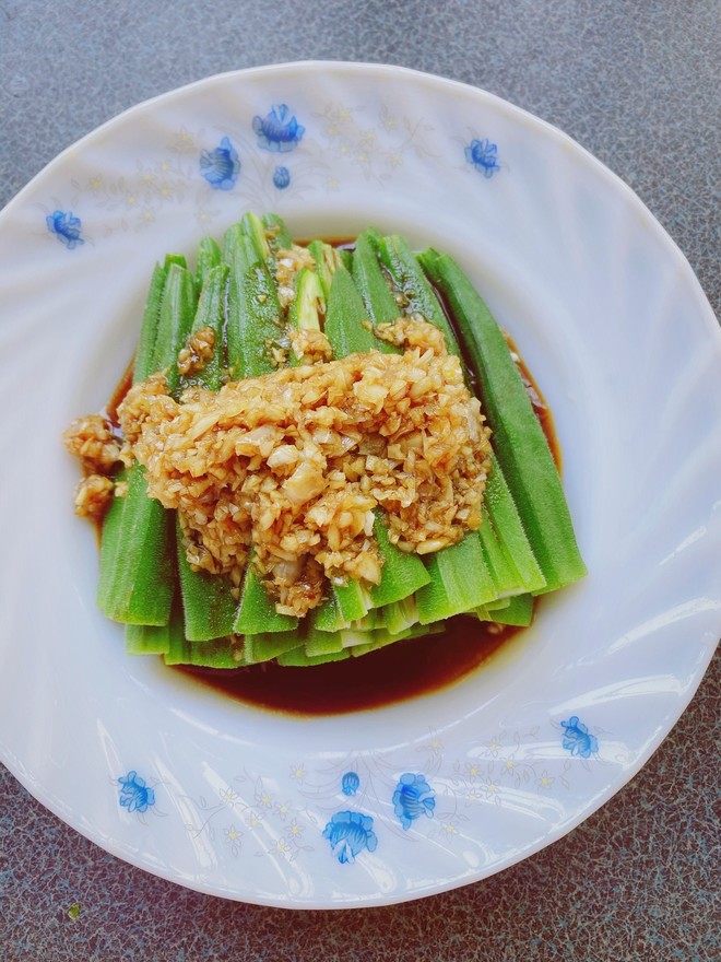 Refreshing Okra recipe