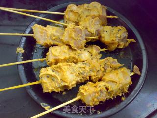 [trial Report of Changdi 3.5 Electric Oven] Sesame and Peanut Butter Barbecue recipe