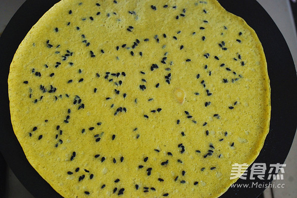 Crispy Sesame Omelet recipe