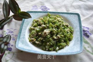 Fried Beans with Salted Protein recipe