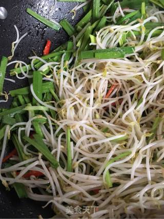 Vegetarian Fried Bean Sprouts recipe