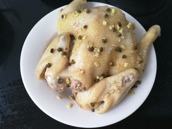 Salted Chicken with Peppercorns recipe